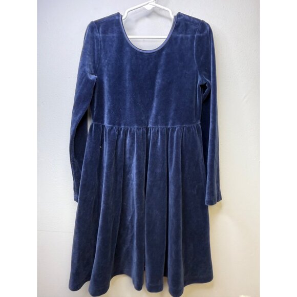 Girls Blue Hanna Andersson Dress - Size 120 (6/7) - Picture 1 of 3